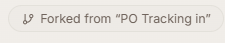 Forked Message
