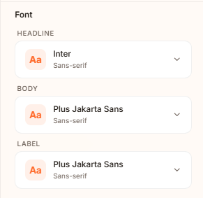 Font