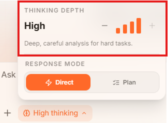 Thinking Depth