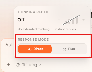 Response Modes